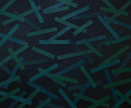 Blue-Green
Acrylic on Canvas Board (Framed)
20" H x 24" W
2005
$350 Blue-Green
Acrylic on Canvas Board (Framed)
20" H x 24" W
2005
$350