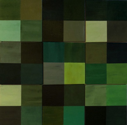 Color Study - Green
Acrylic on Canvas Boards
12" H x 12" W (9 pieces)
2020 Color Study - Green
Acrylic on Canvas Boards
12" H x 12" W (9 pieces)
2020