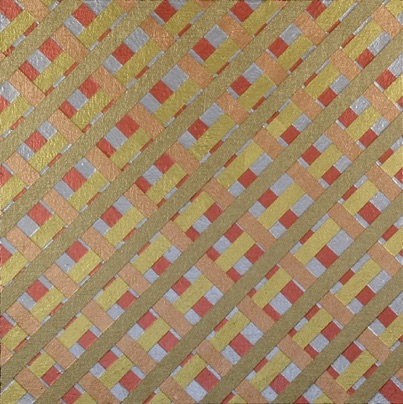 Series 2: Metallic Diagonals
Acrylic on Canvas Board (Framed)
12" H x 12" W
2006
Unavailable Series 2: Metallic Diagonals
Acrylic on Canvas Board (Framed)
12" H x 12" W
2006
Unavailable