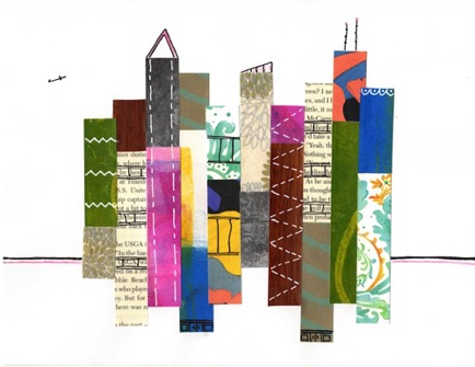 Cityscape
Mixed Media on Paper
8.5" H x 11" W
2021