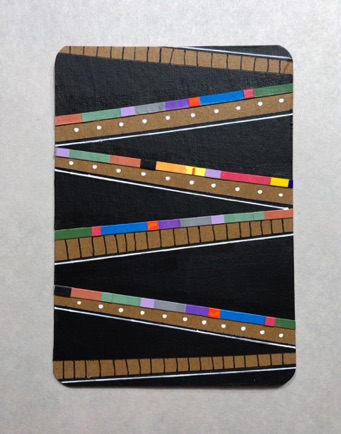 Postcard #3
Mixed Media on Cardboard
6" H x 4.25" W
2020 Postcard #3
Mixed Media on Cardboard
6" H x 4.25" W
2020