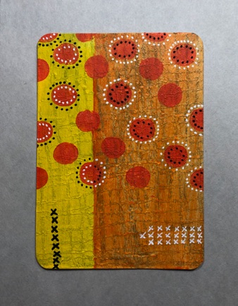 Postcard #11
Mixed Media on Cardboard
6" H x 4.25" W
2020 Postcard #11
Mixed Media on Cardboard
6" H x 4.25" W
2020