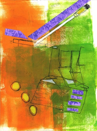 Studio Objects #3: Yellow Dots
Mixed Media on Paper
12" H x 9" W
2020 Studio Objects #3: Yellow Dots
Mixed Media on Paper
12" H x 9" W
2020