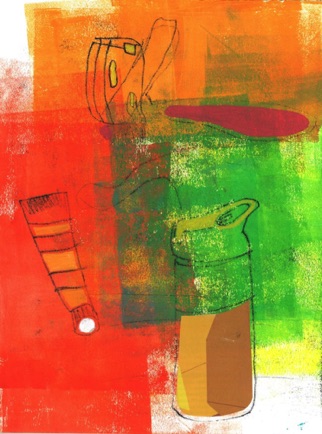 Studio Objects #10: Water Bottle
Mixed Media on Paper
12" H x 9" W
2020 Studio Objects #10: Water Bottle
Mixed Media on Paper
12" H x 9" W
2020